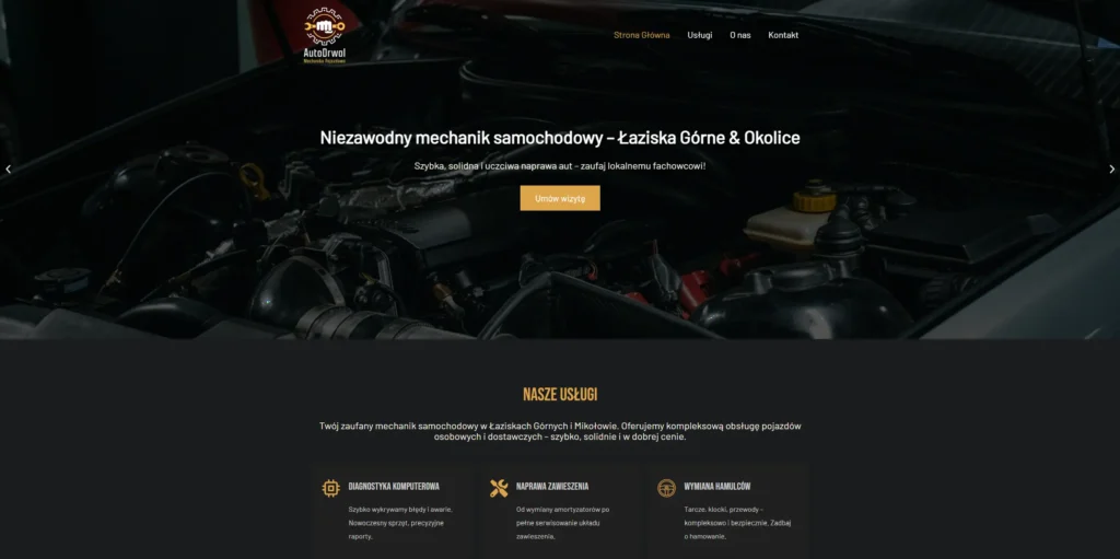 autodrwal mechanik łaziska górne